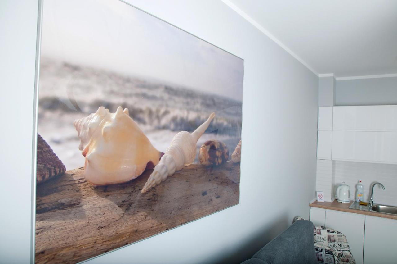 Apartament Ikar - 2 Pokojowy Przy Morzu Z Balkonem โปเบียโรโว ภายนอก รูปภาพ